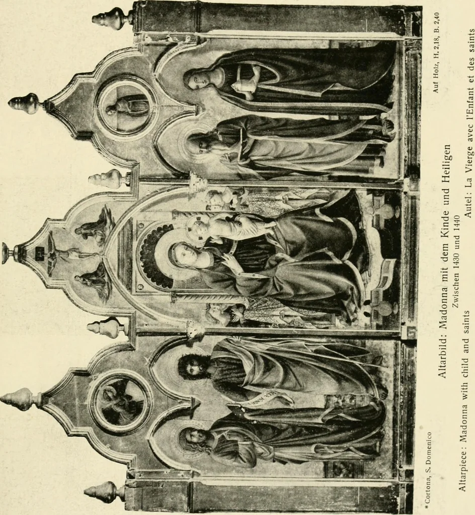 An illustration from The work of Fra Angelico da Fiesole reproduced in three hundred and twenty-seven illustrations, 1913, leaf 108