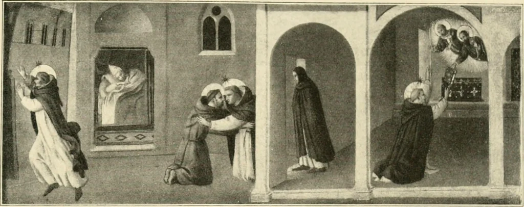 An illustration from The work of Fra Angelico da Fiesole reproduced in three hundred and twenty-seven illustrations, 1913, leaf 110