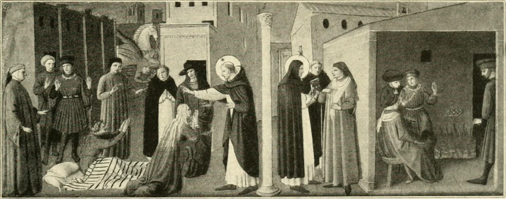 An illustration from The work of Fra Angelico da Fiesole reproduced in three hundred and twenty-seven illustrations, 1913, leaf 110