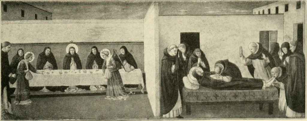 An illustration from The work of Fra Angelico da Fiesole reproduced in three hundred and twenty-seven illustrations, 1913, leaf 110