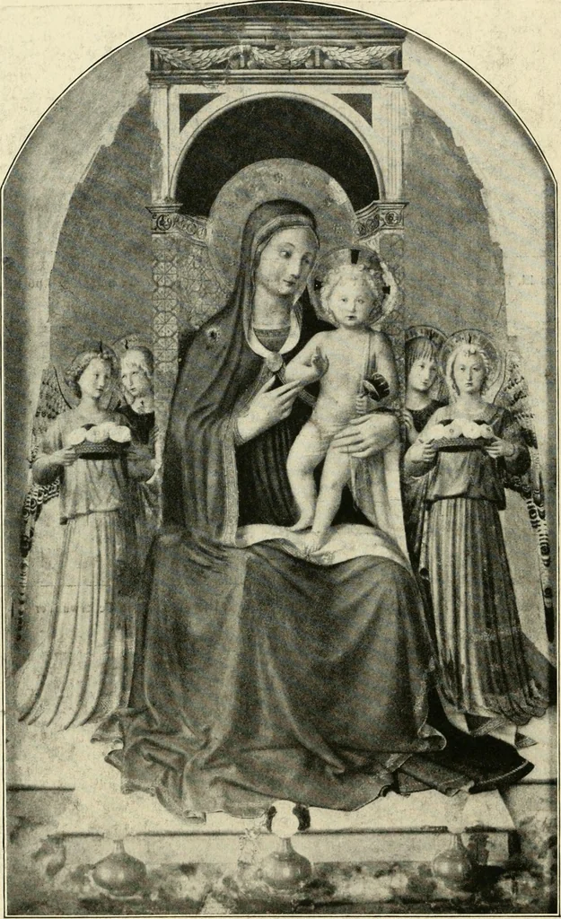 An illustration from The work of Fra Angelico da Fiesole reproduced in three hundred and twenty-seven illustrations, 1913, leaf 111