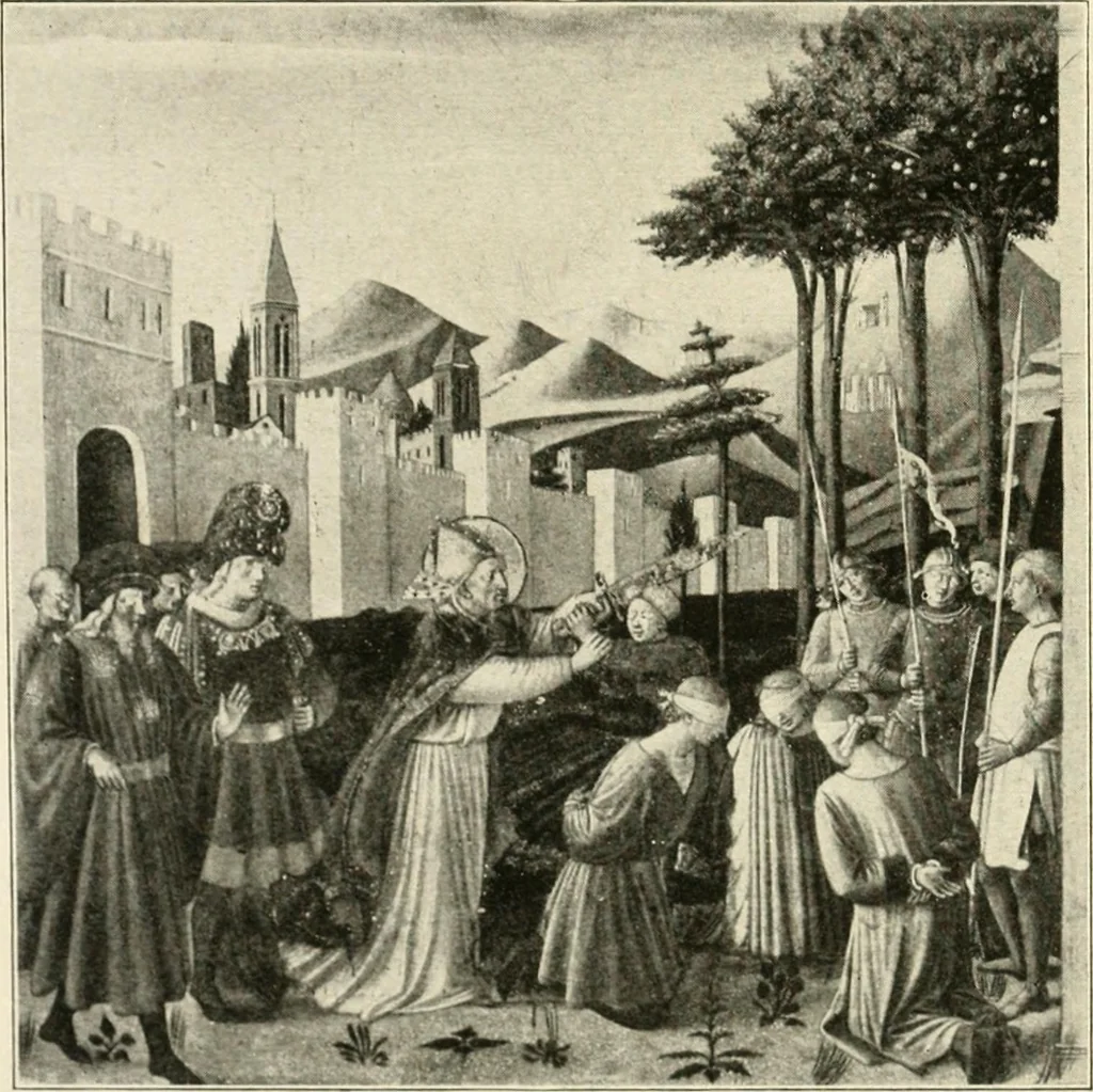 An illustration from The work of Fra Angelico da Fiesole reproduced in three hundred and twenty-seven illustrations, 1913, leaf 118