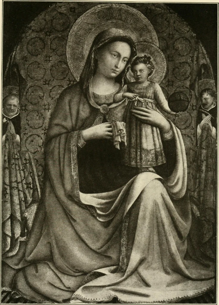 An illustration from The work of Fra Angelico da Fiesole reproduced in three hundred and twenty-seven illustrations, 1913, leaf 124