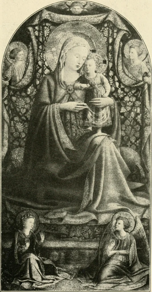 An illustration from The work of Fra Angelico da Fiesole reproduced in three hundred and twenty-seven illustrations, 1913, leaf 126