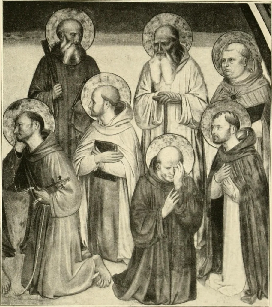 An illustration from The work of Fra Angelico da Fiesole reproduced in three hundred and twenty-seven illustrations, 1913, leaf 138
