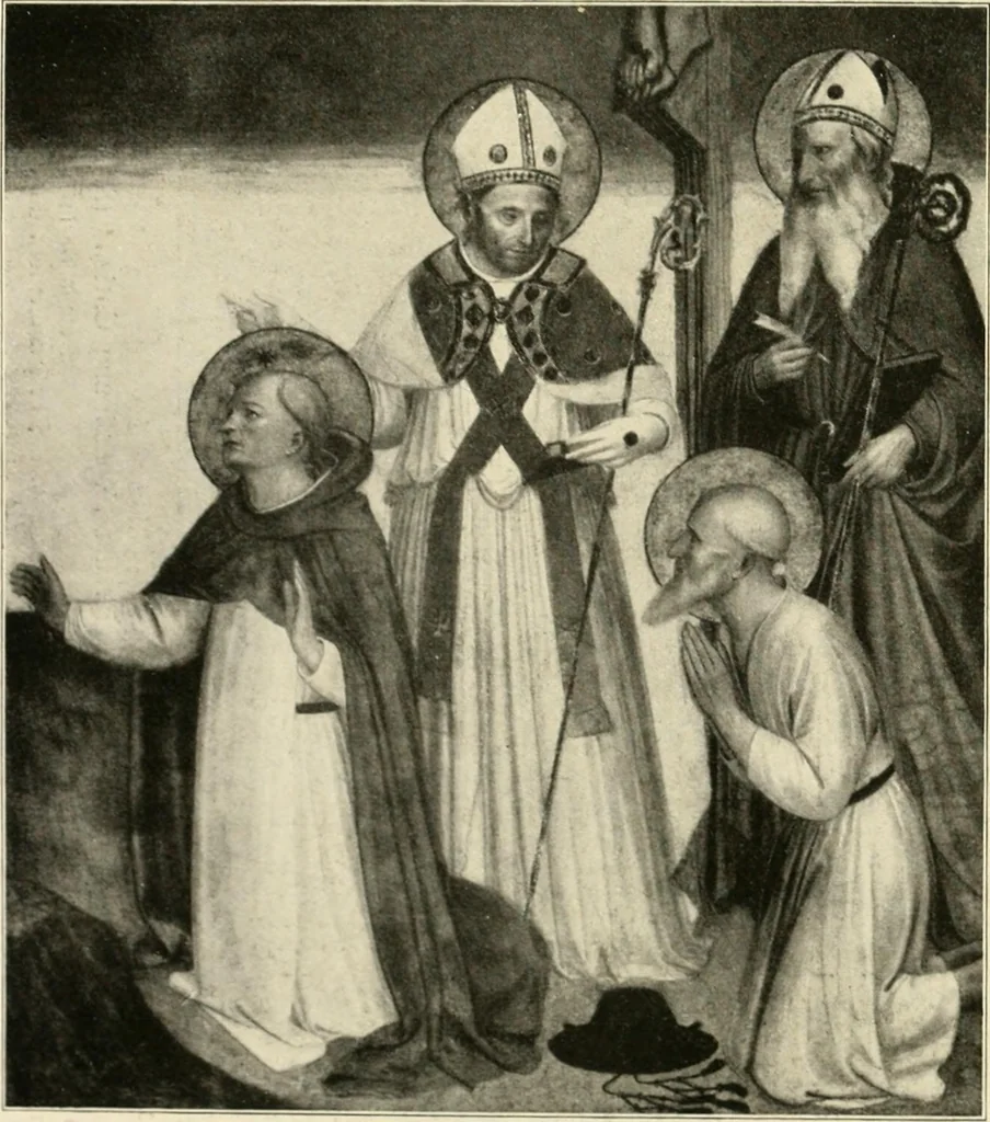 An illustration from The work of Fra Angelico da Fiesole reproduced in three hundred and twenty-seven illustrations, 1913, leaf 138