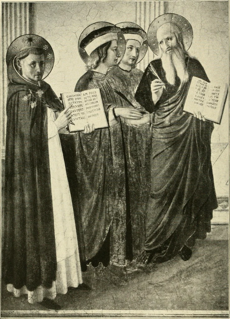 An illustration from The work of Fra Angelico da Fiesole reproduced in three hundred and twenty-seven illustrations, 1913, leaf 145
