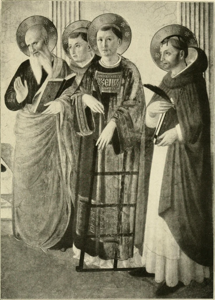 An illustration from The work of Fra Angelico da Fiesole reproduced in three hundred and twenty-seven illustrations, 1913, leaf 146