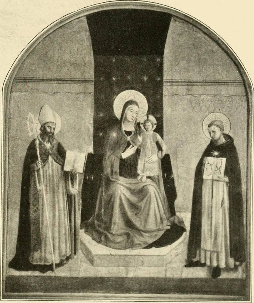 An illustration from The work of Fra Angelico da Fiesole reproduced in three hundred and twenty-seven illustrations, 1913, leaf 156