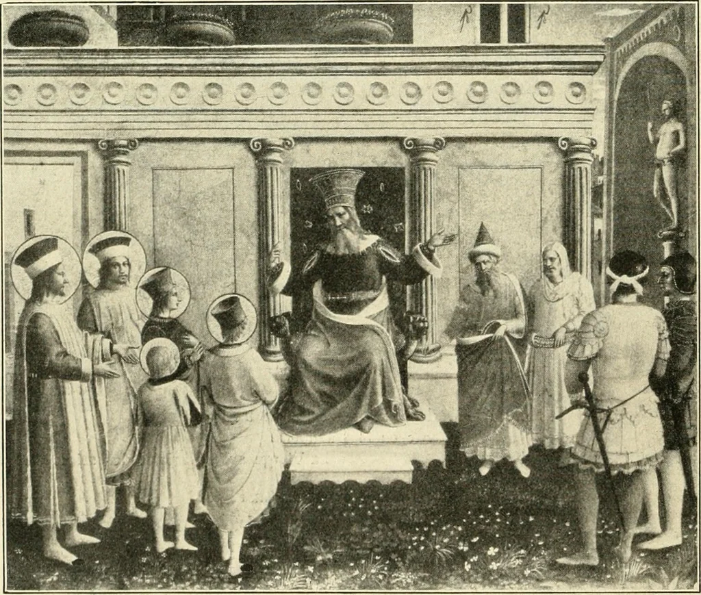 An illustration from The work of Fra Angelico da Fiesole reproduced in three hundred and twenty-seven illustrations, 1913, leaf 167