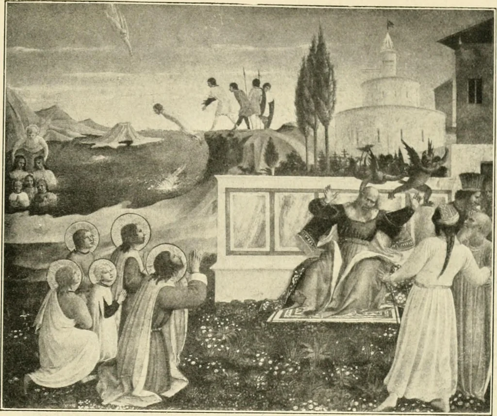An illustration from The work of Fra Angelico da Fiesole reproduced in three hundred and twenty-seven illustrations, 1913, leaf 168