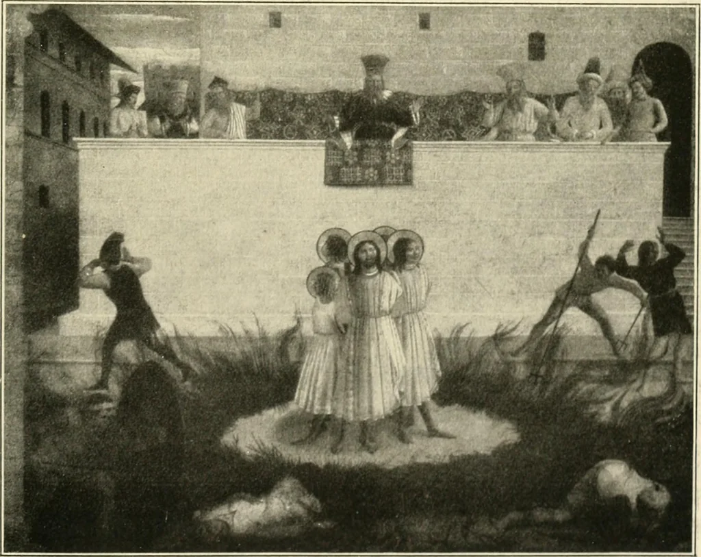 An illustration from The work of Fra Angelico da Fiesole reproduced in three hundred and twenty-seven illustrations, 1913, leaf 168