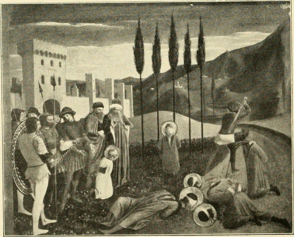 An illustration from The work of Fra Angelico da Fiesole reproduced in three hundred and twenty-seven illustrations, 1913, leaf 169
