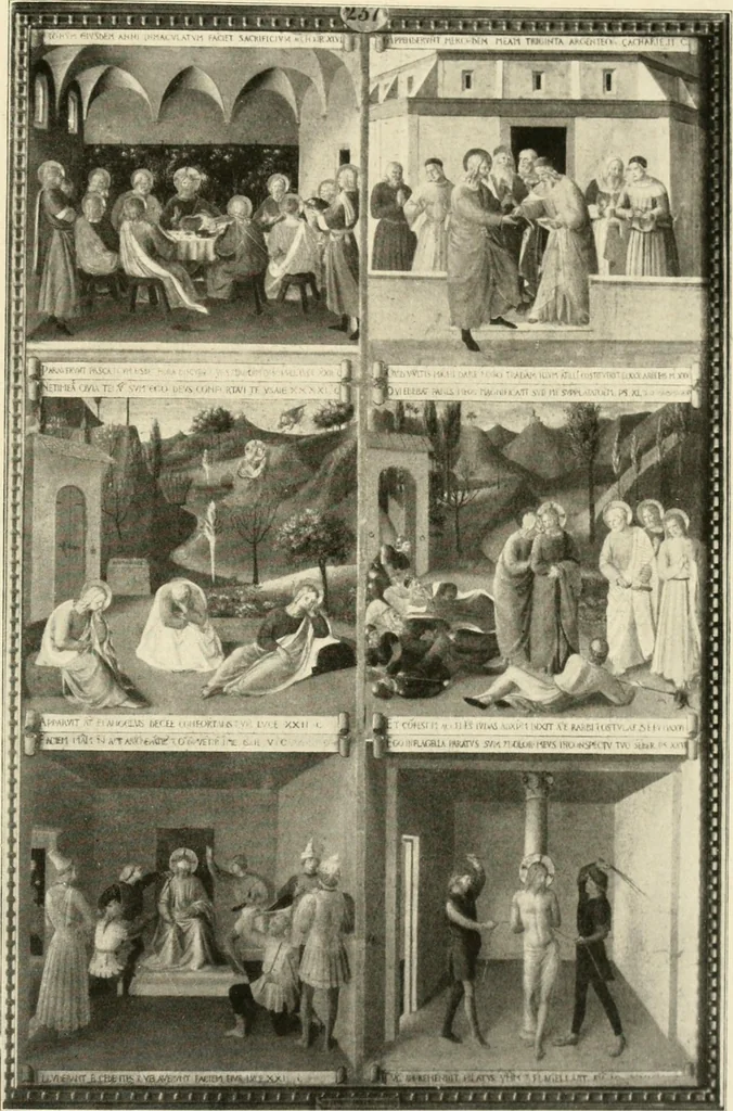 An illustration from The work of Fra Angelico da Fiesole reproduced in three hundred and twenty-seven illustrations, 1913, leaf 202