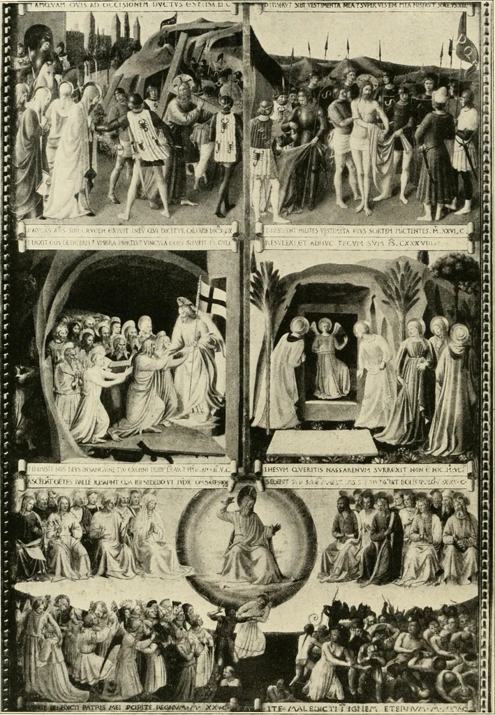 An illustration from The work of Fra Angelico da Fiesole reproduced in three hundred and twenty-seven illustrations, 1913, leaf 203