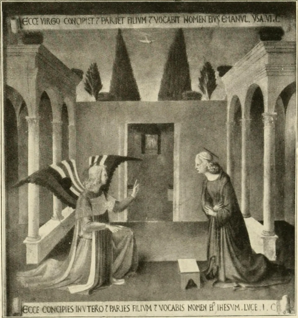 An illustration from The work of Fra Angelico da Fiesole reproduced in three hundred and twenty-seven illustrations, 1913, leaf 204