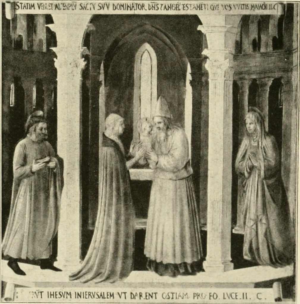 An illustration from The work of Fra Angelico da Fiesole reproduced in three hundred and twenty-seven illustrations, 1913, leaf 206