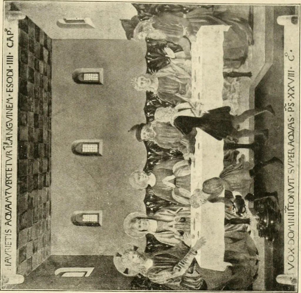 An illustration from The work of Fra Angelico da Fiesole reproduced in three hundred and twenty-seven illustrations, 1913, leaf 208