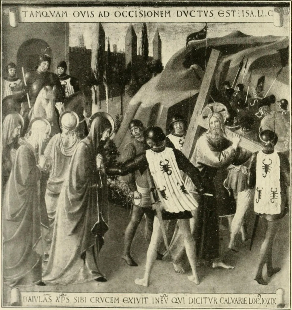 An illustration from The work of Fra Angelico da Fiesole reproduced in three hundred and twenty-seven illustrations, 1913, leaf 216
