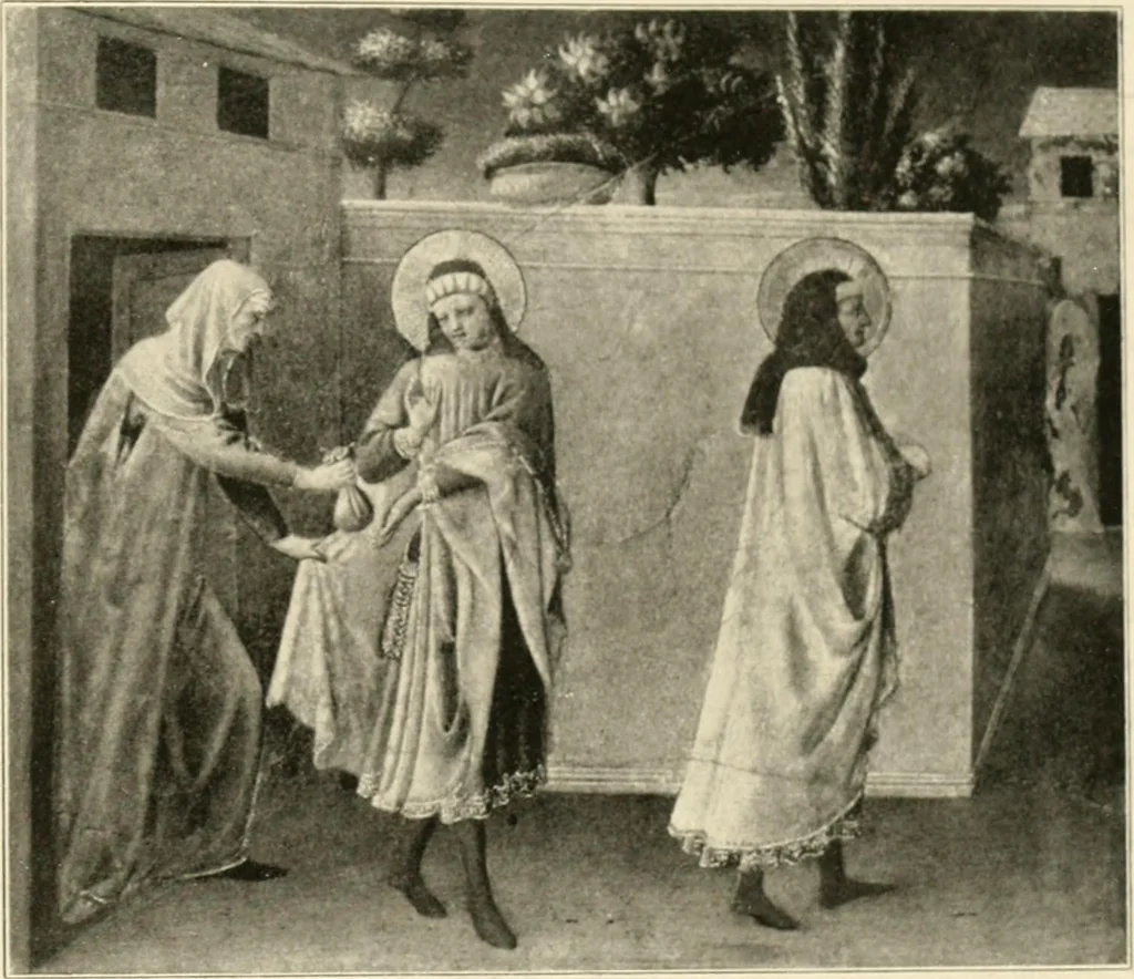 An illustration from The work of Fra Angelico da Fiesole reproduced in three hundred and twenty-seven illustrations, 1913, leaf 252