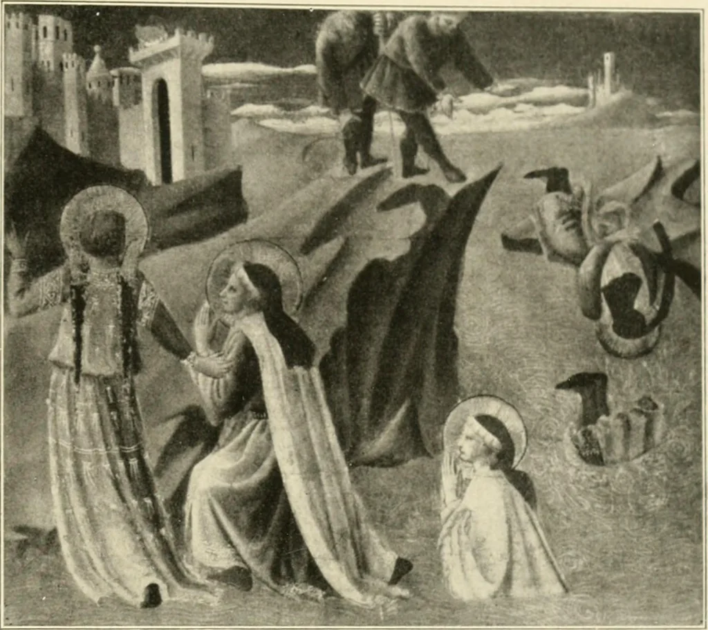 An illustration from The work of Fra Angelico da Fiesole reproduced in three hundred and twenty-seven illustrations, 1913, leaf 256