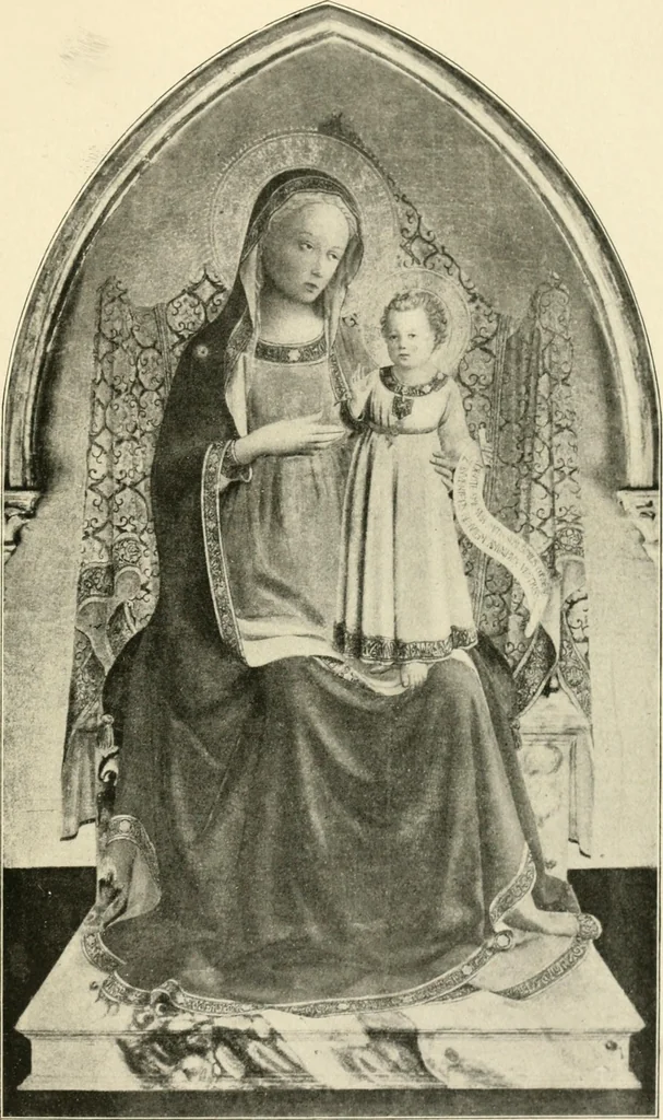 An illustration from The work of Fra Angelico da Fiesole reproduced in three hundred and twenty-seven illustrations, 1913, leaf 34