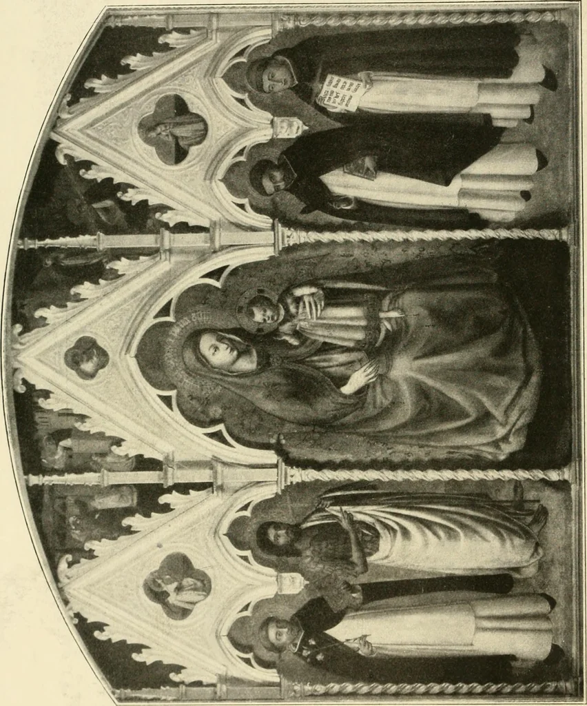 An illustration from The work of Fra Angelico da Fiesole reproduced in three hundred and twenty-seven illustrations, 1913, leaf 35