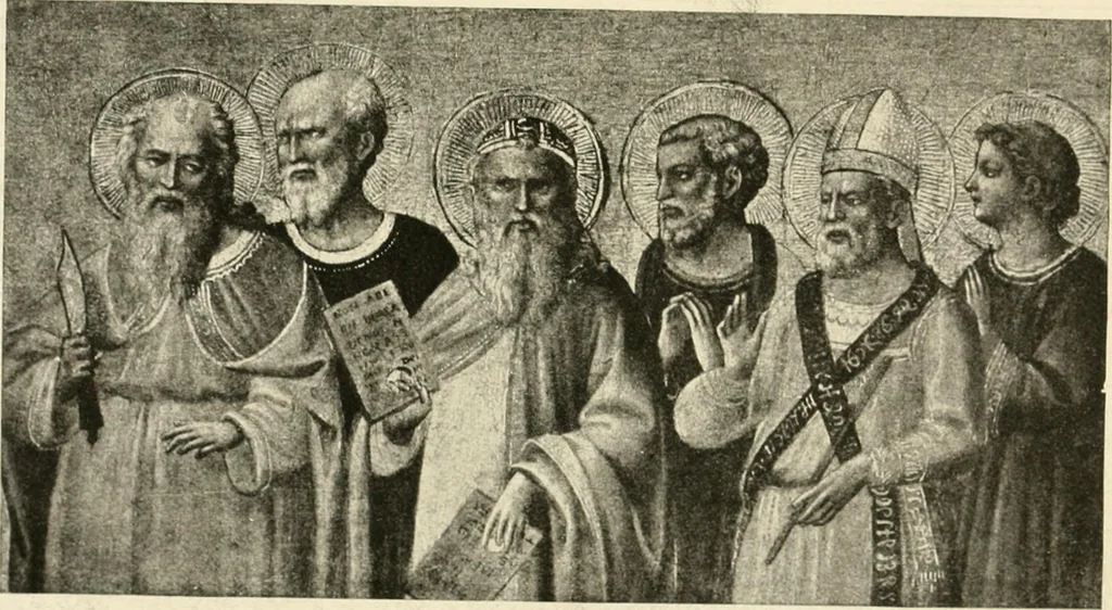 An illustration from The work of Fra Angelico da Fiesole reproduced in three hundred and twenty-seven illustrations, 1913, leaf 40