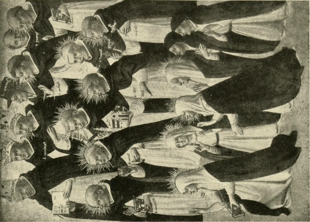 An illustration from The work of Fra Angelico da Fiesole reproduced in three hundred and twenty-seven illustrations, 1913, leaf 42