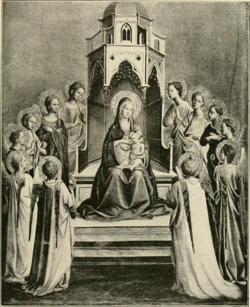 An illustration from The work of Fra Angelico da Fiesole reproduced in three hundred and twenty-seven illustrations, 1913, leaf 44