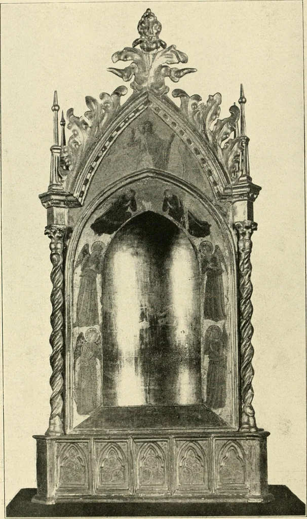An illustration from The work of Fra Angelico da Fiesole reproduced in three hundred and twenty-seven illustrations, 1913, leaf 45