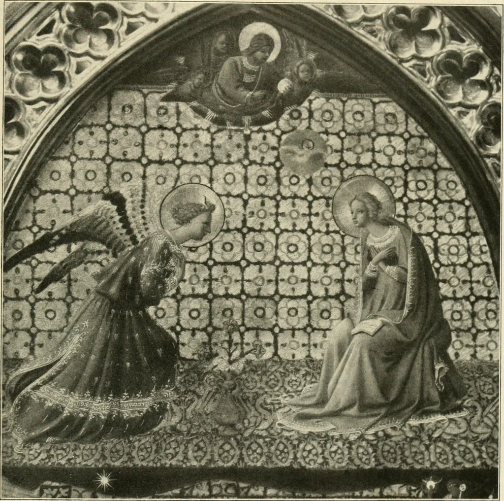 An illustration from The work of Fra Angelico da Fiesole reproduced in three hundred and twenty-seven illustrations, 1913, leaf 50