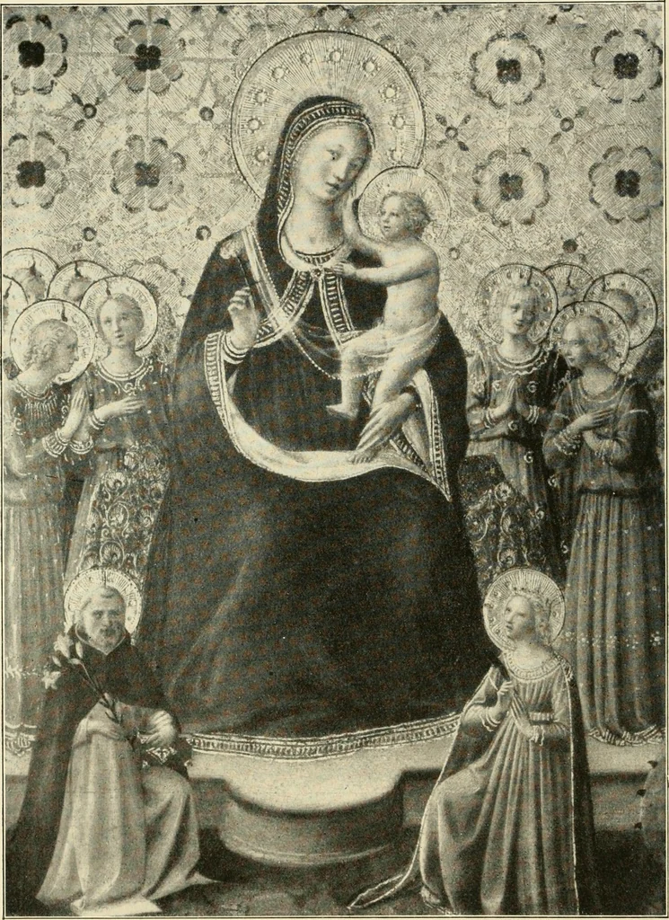 An illustration from The work of Fra Angelico da Fiesole reproduced in three hundred and twenty-seven illustrations, 1913, leaf 51