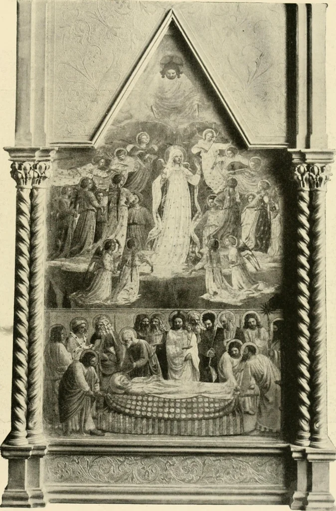 An illustration from The work of Fra Angelico da Fiesole reproduced in three hundred and twenty-seven illustrations, 1913, leaf 56