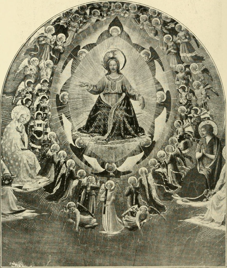 An illustration from The work of Fra Angelico da Fiesole reproduced in three hundred and twenty-seven illustrations, 1913, leaf 59