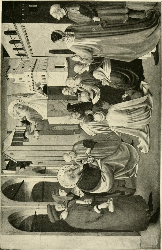 An illustration from The work of Fra Angelico da Fiesole reproduced in three hundred and twenty-seven illustrations, 1913, leaf 76