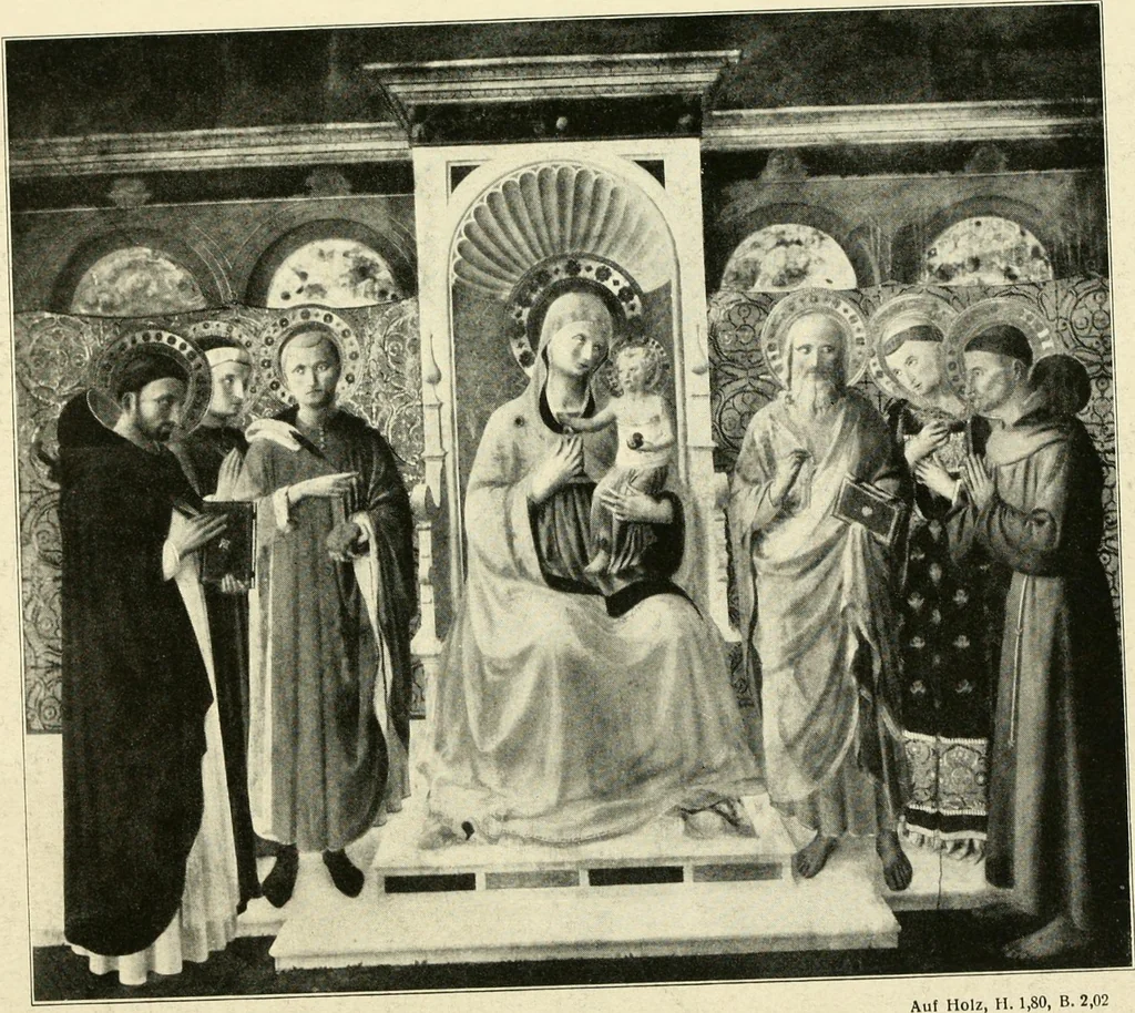 An illustration from The work of Fra Angelico da Fiesole reproduced in three hundred and twenty-seven illustrations, 1913, leaf 79