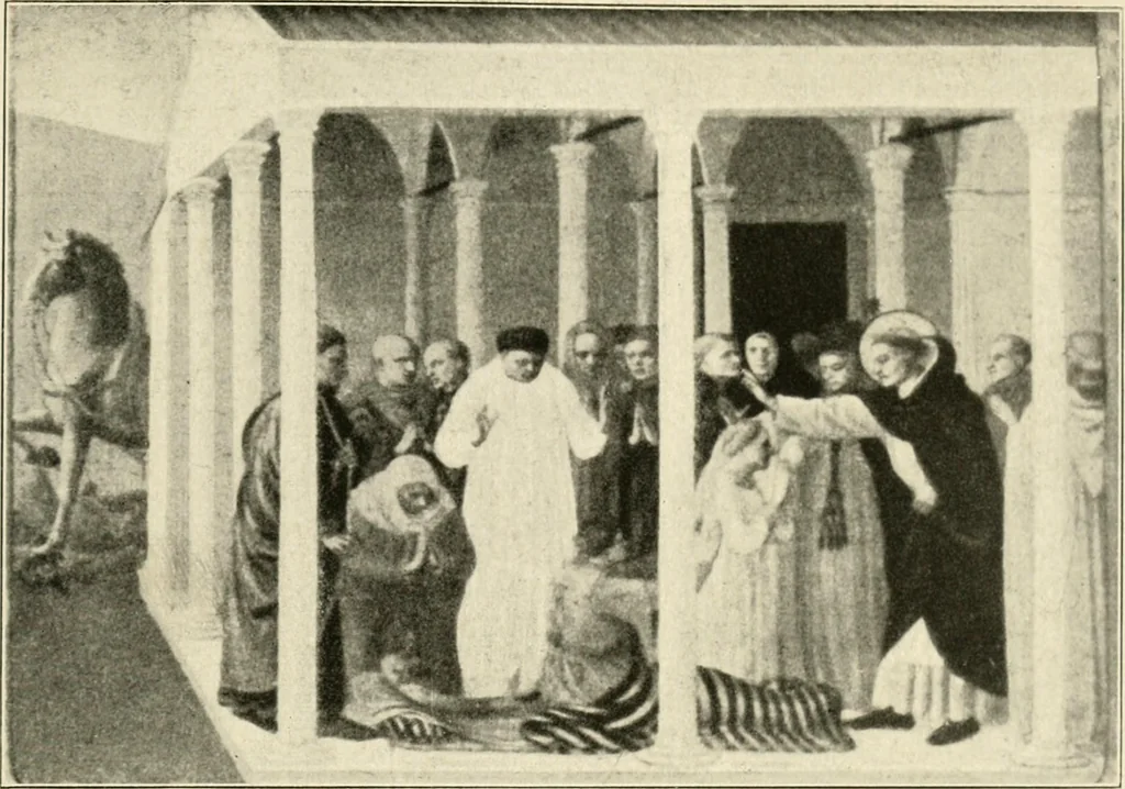 An illustration from The work of Fra Angelico da Fiesole reproduced in three hundred and twenty-seven illustrations, 1913, leaf 84
