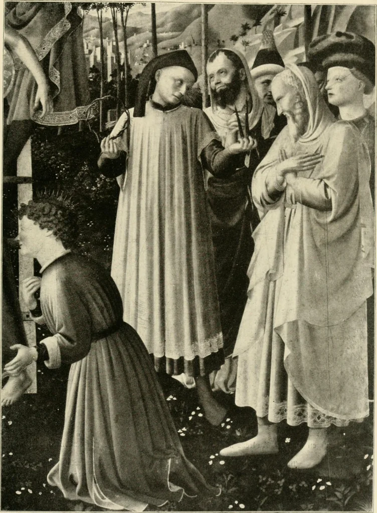 An illustration from The work of Fra Angelico da Fiesole reproduced in three hundred and twenty-seven illustrations, 1913, leaf 90