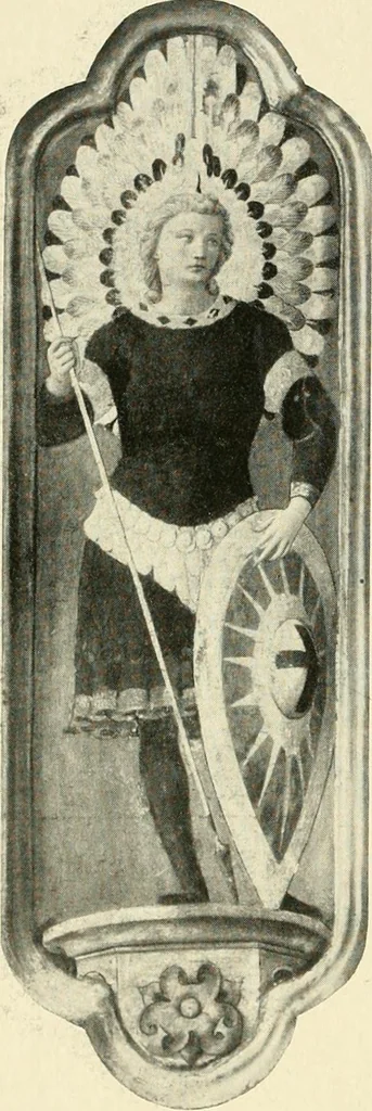 An illustration from The work of Fra Angelico da Fiesole reproduced in three hundred and twenty-seven illustrations, 1913, leaf 91