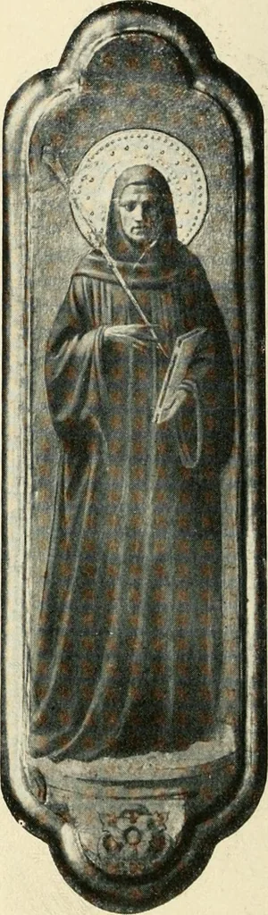 An illustration from The work of Fra Angelico da Fiesole reproduced in three hundred and twenty-seven illustrations, 1913, leaf 91
