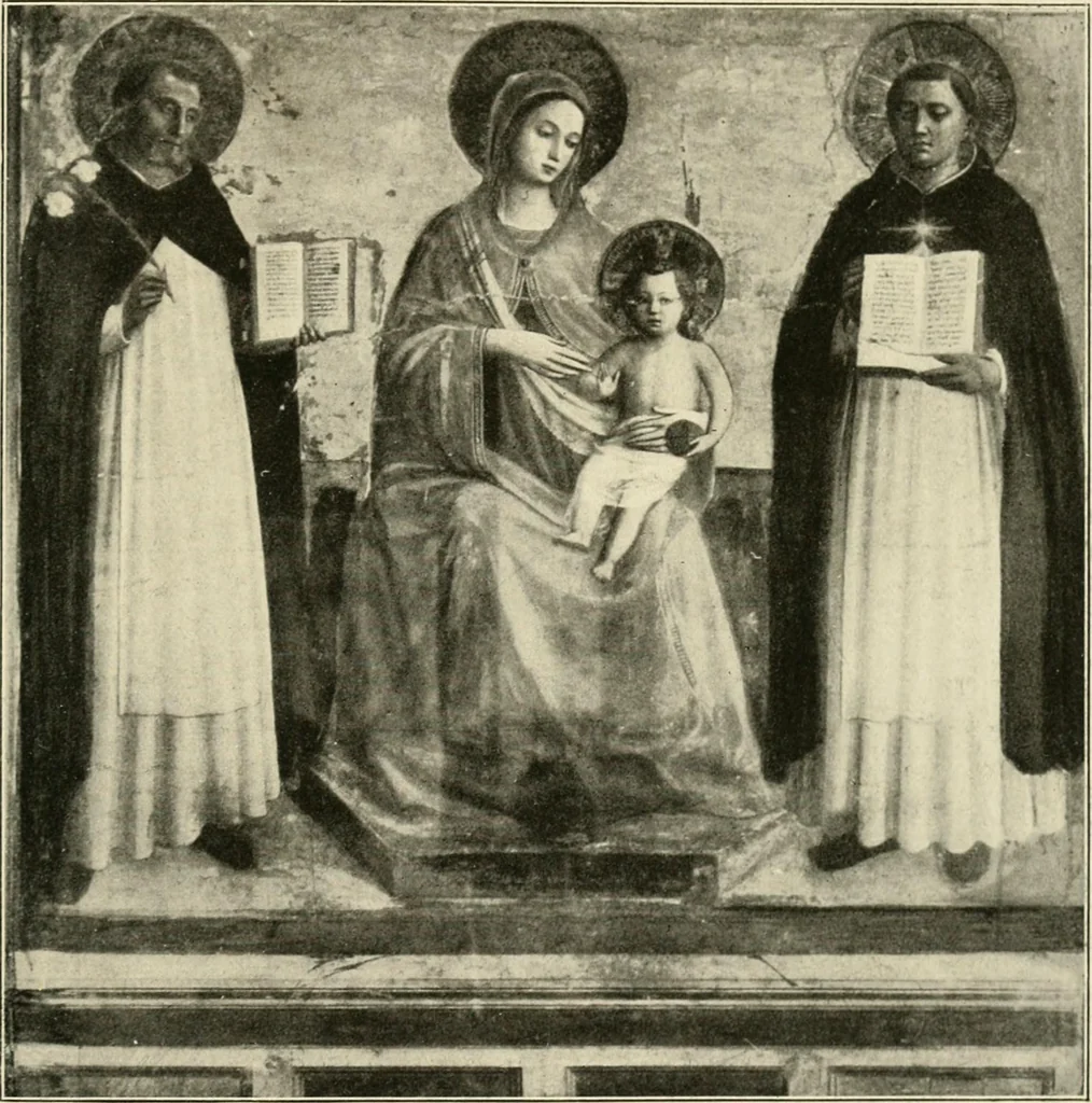 An illustration from The work of Fra Angelico da Fiesole reproduced in three hundred and twenty-seven illustrations, 1913, leaf 98