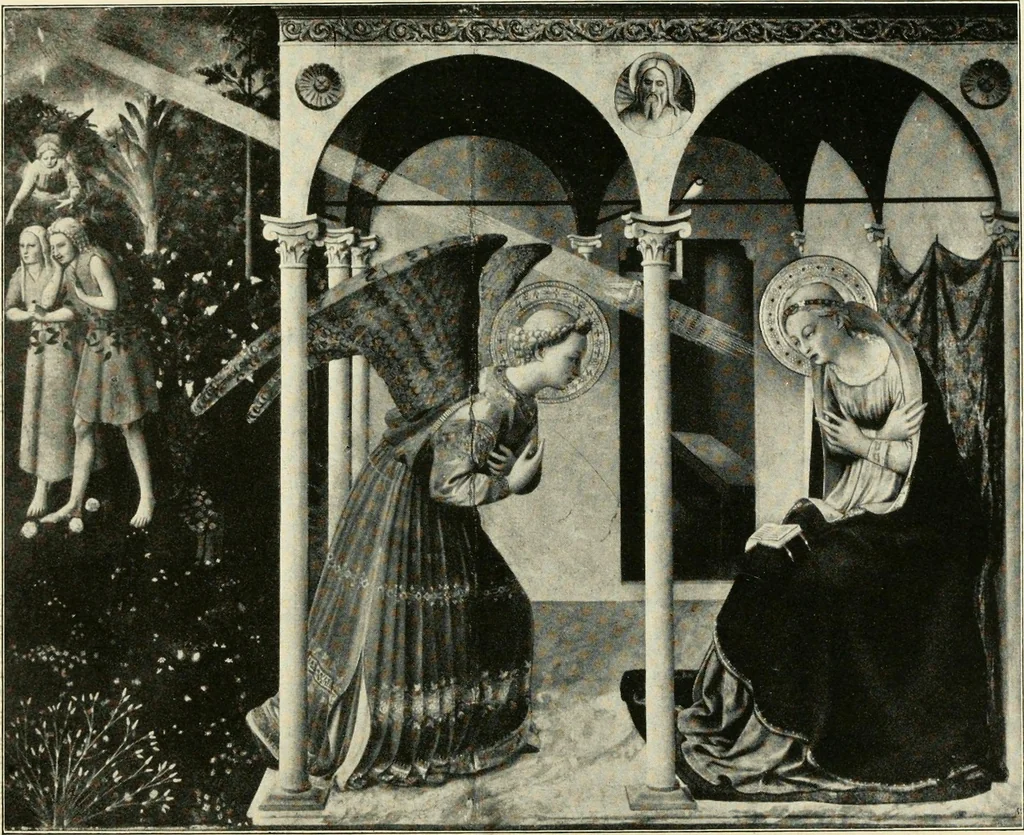 An illustration from The work of Fra Angelico da Fiesole reproduced in three hundred and twenty-seven illustrations, 1913, leaf 99