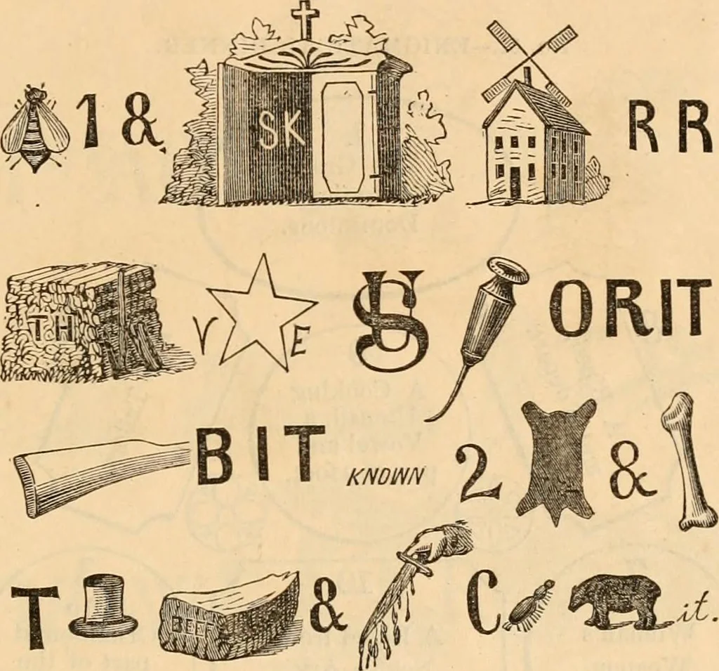 An illustration from Work and play annual of home amusements and social sports : containing directions for various in-door and out-door games, parlor tricks, acting charades, &c. ..., 1872, leaf 30