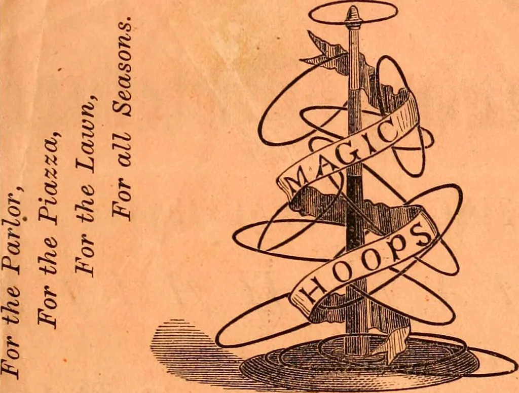 An illustration from Work and play annual of home amusements and social sports : containing directions for various in-door and out-door games, parlor tricks, acting charades, &c. ..., 1872, leaf 62