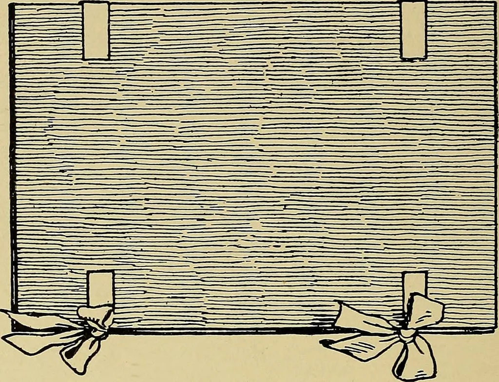 An illustration from Work and play for little girls, 1912, leaf 25