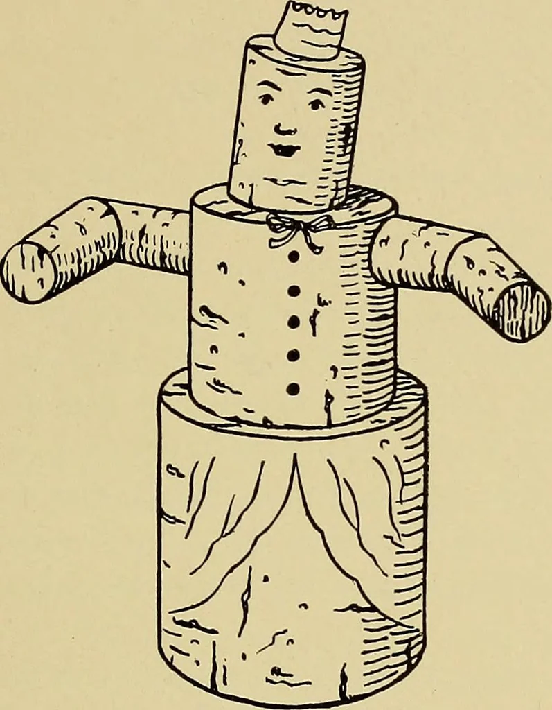 An illustration from Work and play for little girls, 1912, leaf 98