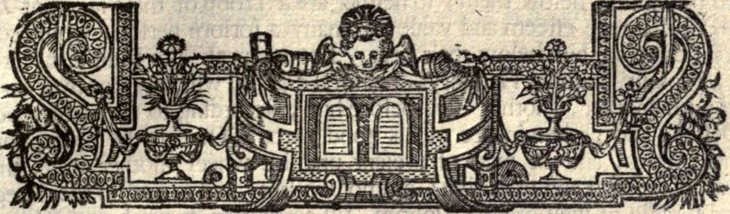 An illustration from The works of the learned Sr Thomas Brown, Kt., Doctor of Physick, late of Norwich. Containing I. Enquiries into vulgar and common errors. II. Religio medici: With annotations and observations upon it. III. Hydriotaphia; or, Vrn-Burial: Together with The garden of Cyrus. IV. Certain miscellany tracts. With alphabetical tables, 1686, leaf 398