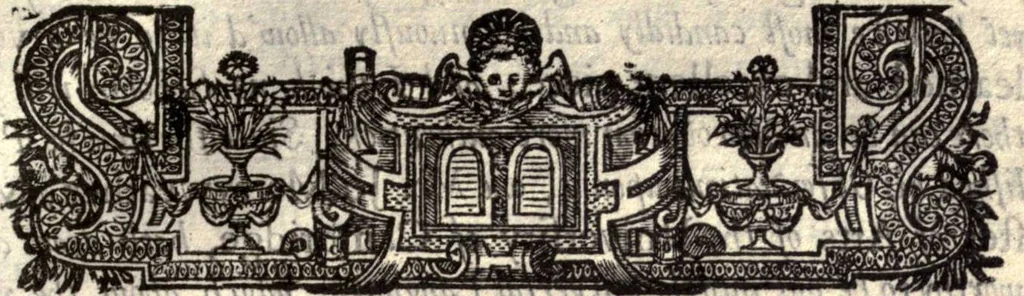 An illustration from The works of the learned Sr Thomas Brown, Kt., Doctor of Physick, late of Norwich. Containing I. Enquiries into vulgar and common errors. II. Religio medici: With annotations and observations upon it. III. Hydriotaphia; or, Vrn-Burial: Together with The garden of Cyrus. IV. Certain miscellany tracts. With alphabetical tables, 1686, leaf 414