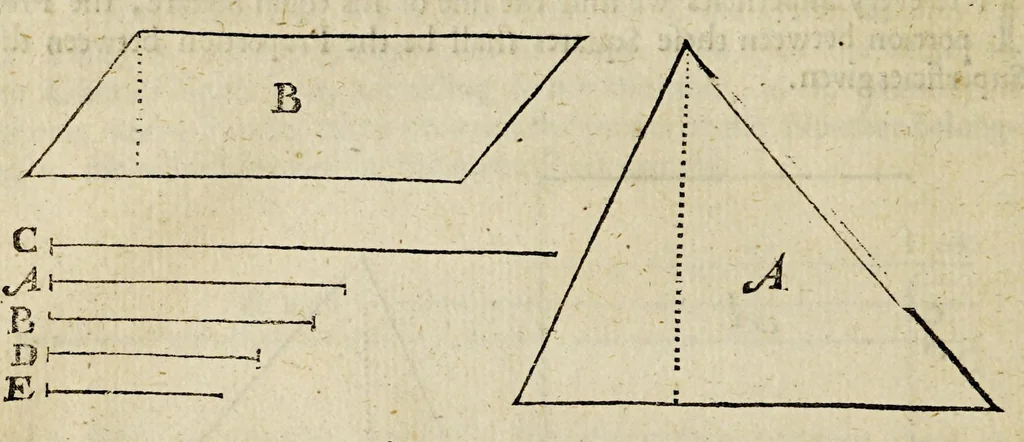An illustration from The works of Edmund Gunter: : containing the description and use of the sector, cross-staff, bow, quadrant, and other instruments. With a canon of artificial sines and tangents to a radius of 10.00000 parts, and the logarithms from an unite to 10000: The uses whereof are illustrated in the practice of arithmetick, geometry, astronomy, navigation, dialling, and fortification. And some questions in navigation added by Mr. Henry Bond, teacher of mathematicks in Ratcliff, near London. To which is added, the description and use of another sector and quadrant, both of them invented by Mr. Sam. Foster, late professor of astronomy in Gresham Colledge, London, furnished with more lines, and differing from those of Mr. Gunters both in form and manner of working, 1673, leaf 60